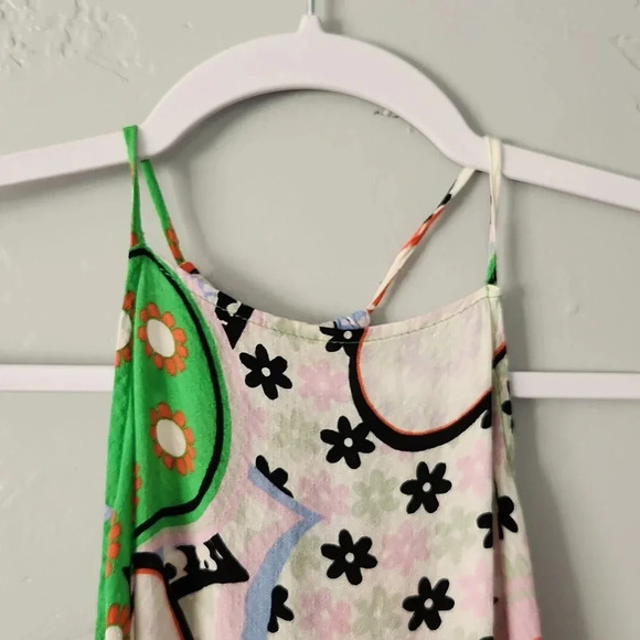 Floral Halter Neck Top - Multicolor - Picture 6 of 9